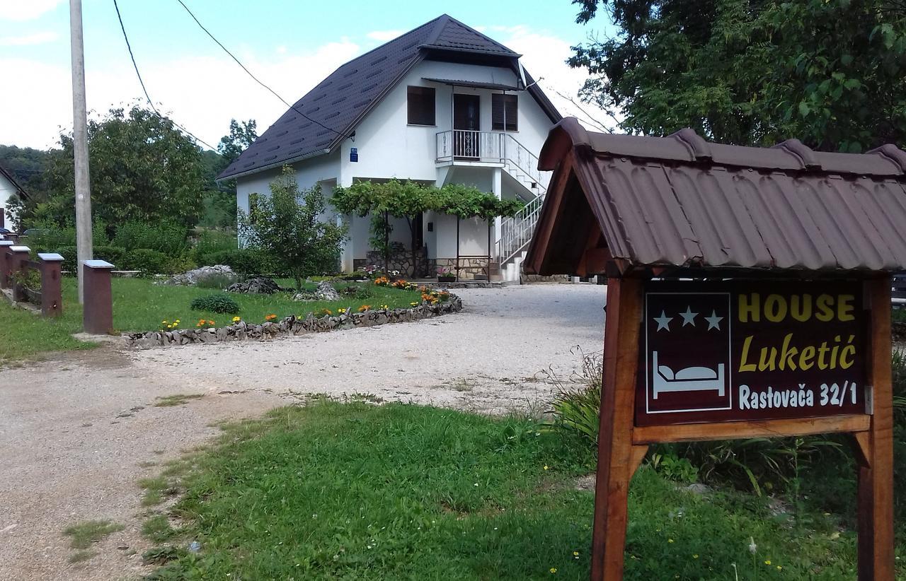 House Luketic Hotell Rastovača Exteriör bild